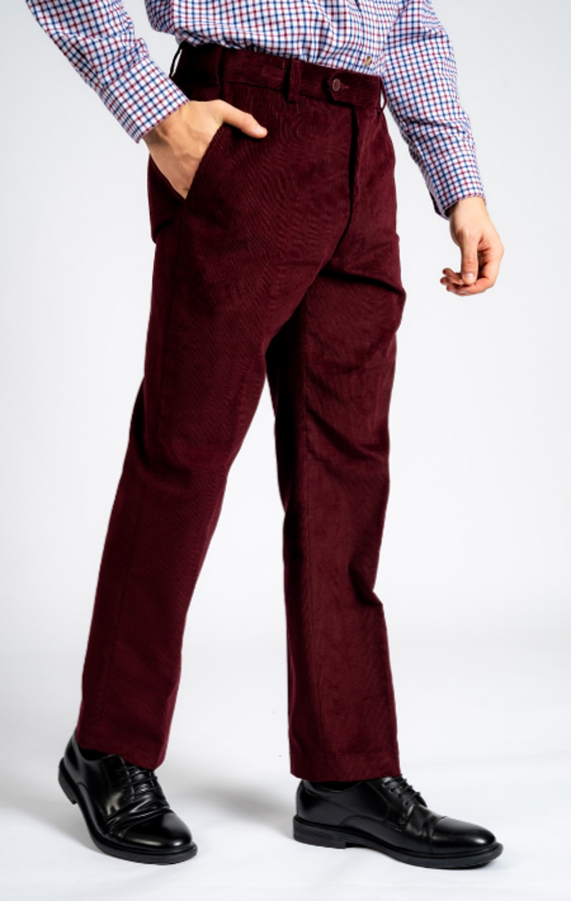  Carabou Needlecord Wine-1